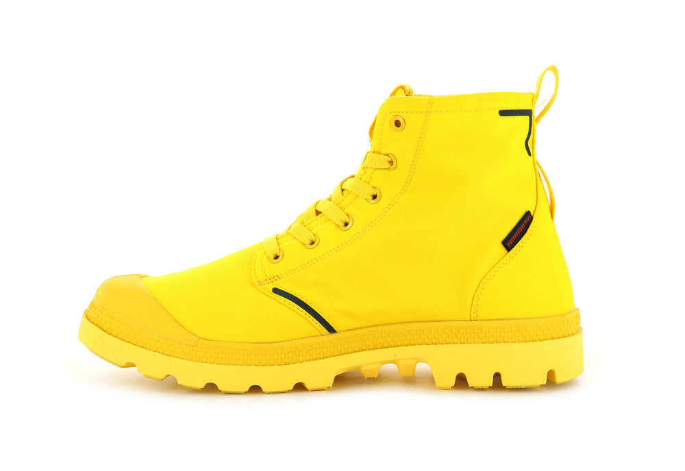 Botas Palladium PAMPA LITE+ RECYCLE WP+ Mujer Amarillo | Costa Rica-32601